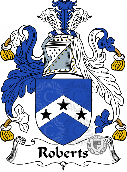 Coat of arms of family Roberts