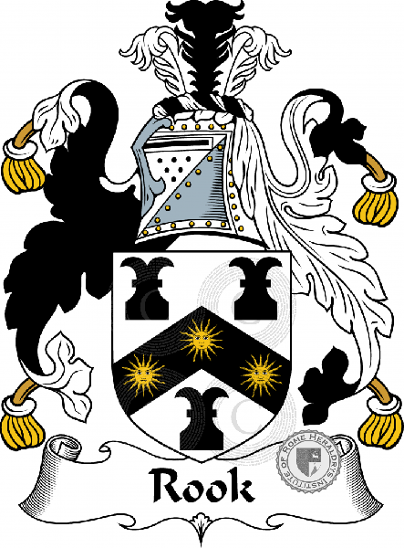 Wappen der Familie Rook