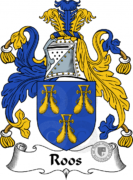 Wappen der Familie Roos