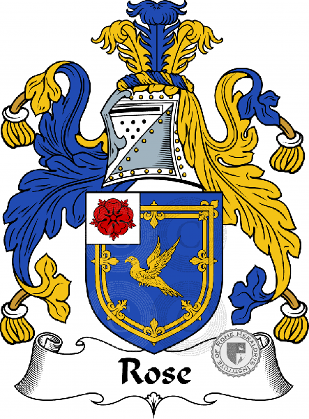 Coat of arms of family Rose
