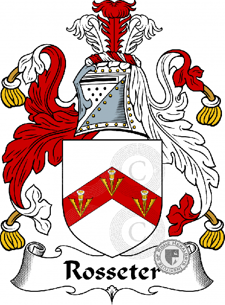 Wappen der Familie Rosseter