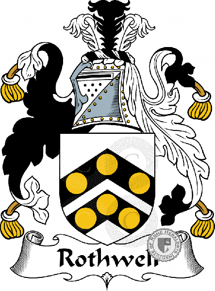Wappen der Familie Rothwell