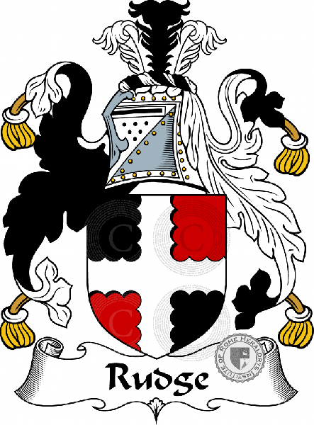 Wappen der Familie Rudge