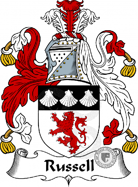 Coat of arms of family Russel