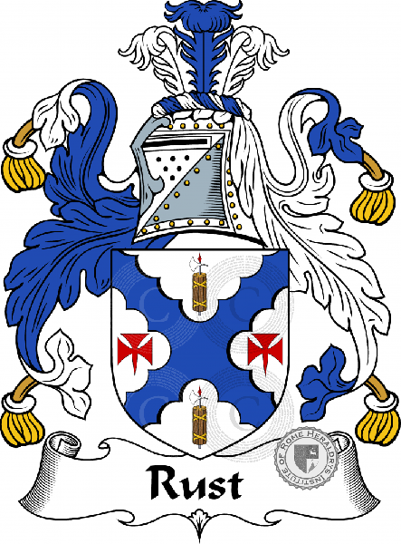 Coat of arms of family Rust