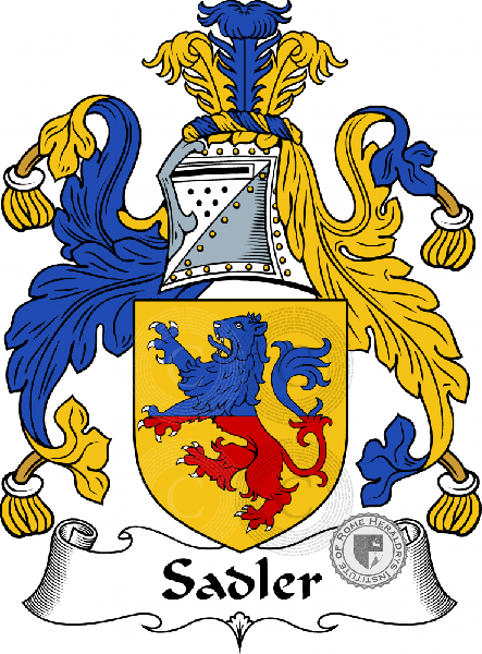 Coat of arms of family Sadleir