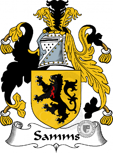Coat of arms of family Sames