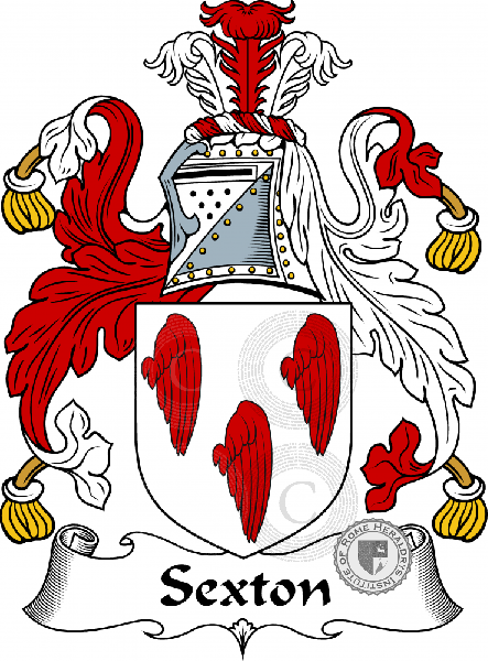Wappen der Familie Saxton