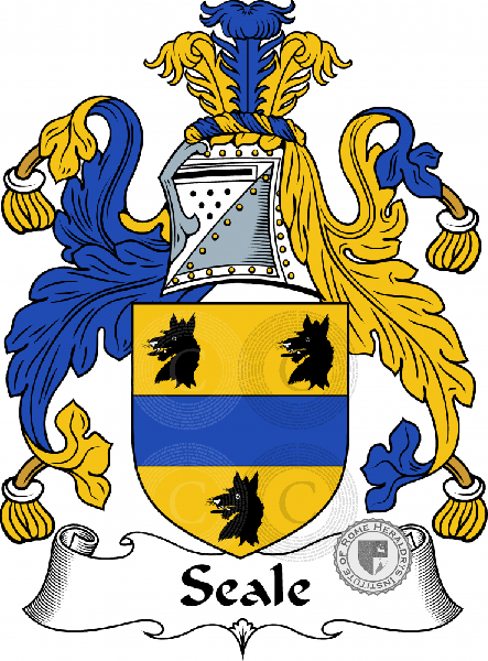 Coat of arms of family Seale