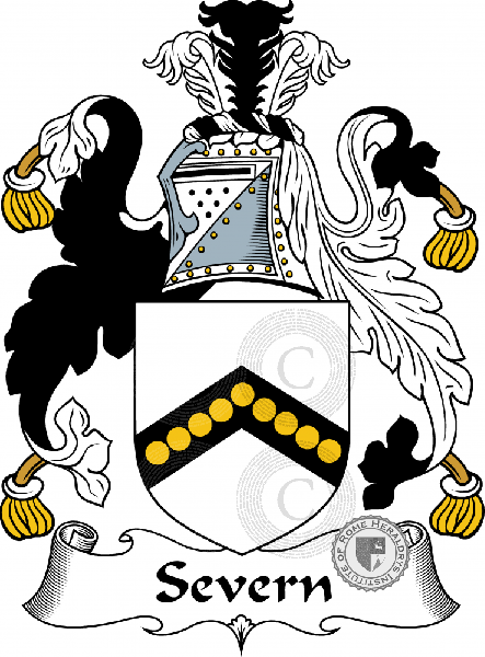 Escudo de la familia Severn