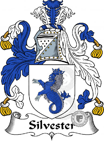 Coat of arms of family Silvester