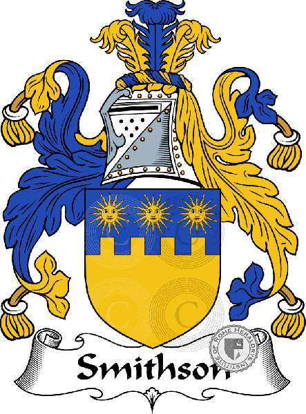 Coat of arms of family Smithson