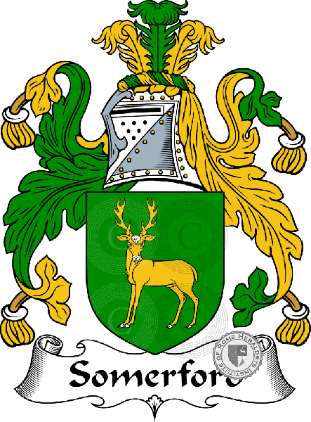Coat of arms of family Somerford