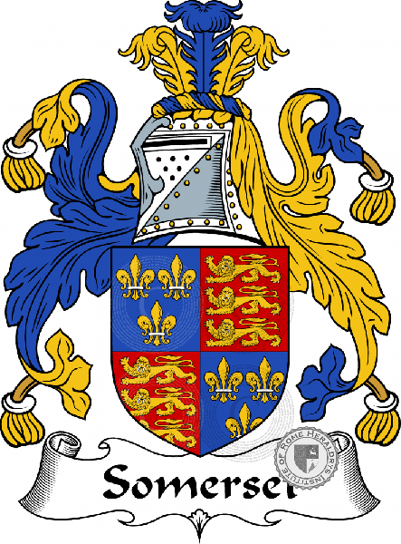Coat of arms of family Somerset