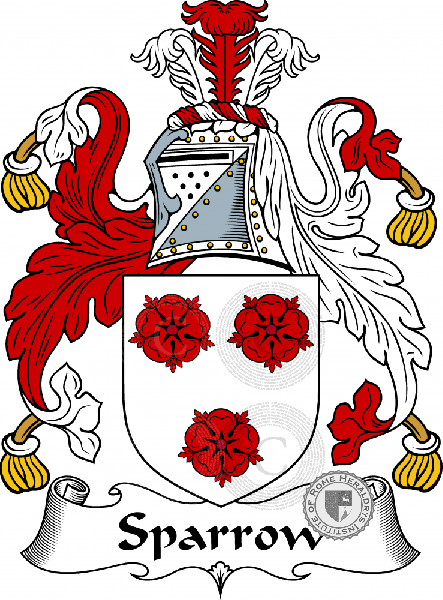 Coat of arms of family Sparrow