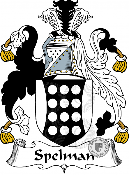 Coat of arms of family Spelman