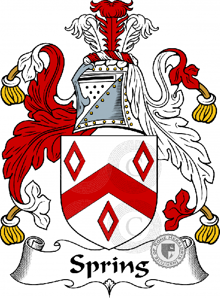Coat of arms of family Spring