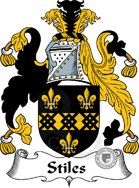 Coat of arms of family Stiles