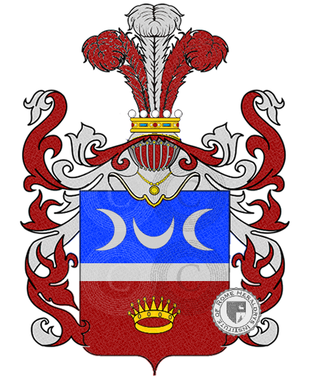 Coat of arms of family chiaccheri    