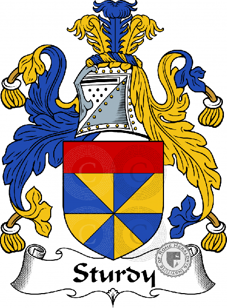 Coat of arms of family Sturdy