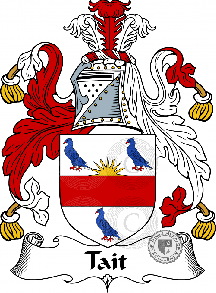 Coat of arms of family Tait