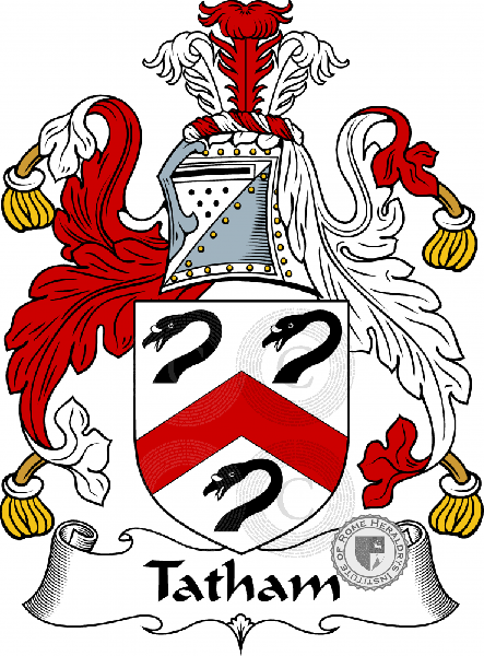 Wappen der Familie Tatham