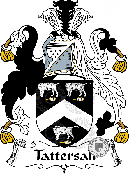 Coat of arms of family Tattersall