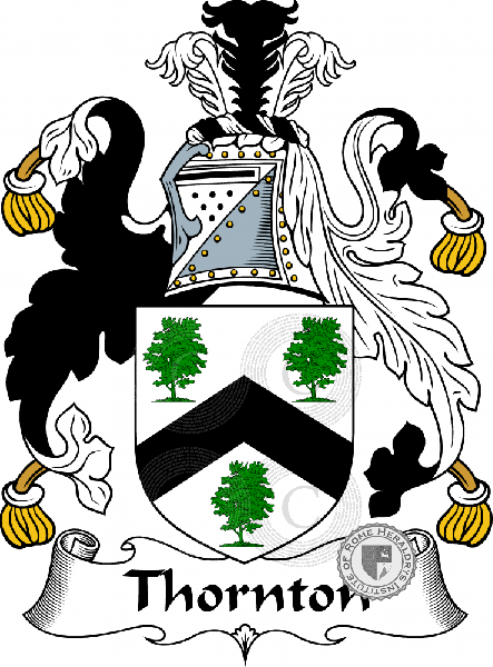 Wappen der Familie Thornton