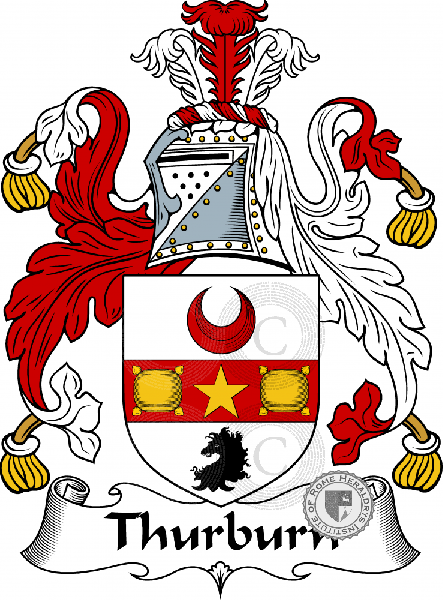 Escudo de la familia Thurburn
