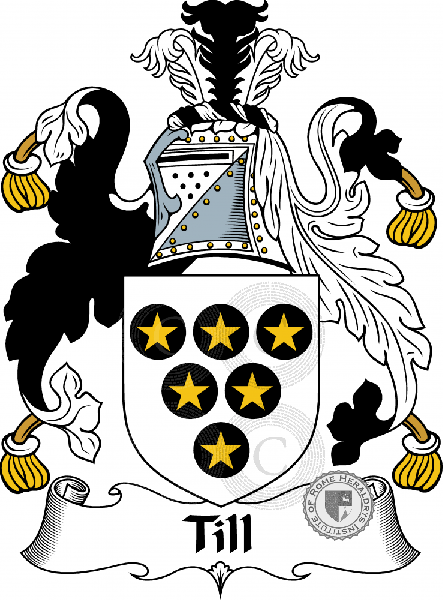 Coat of arms of family Till