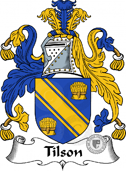 Coat of arms of family Tilson