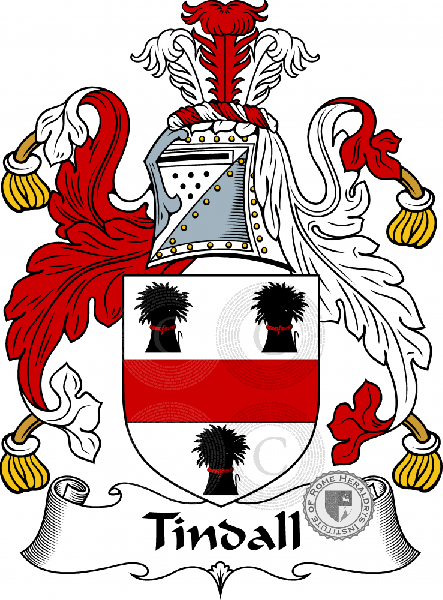 Coat of arms of family Tindall