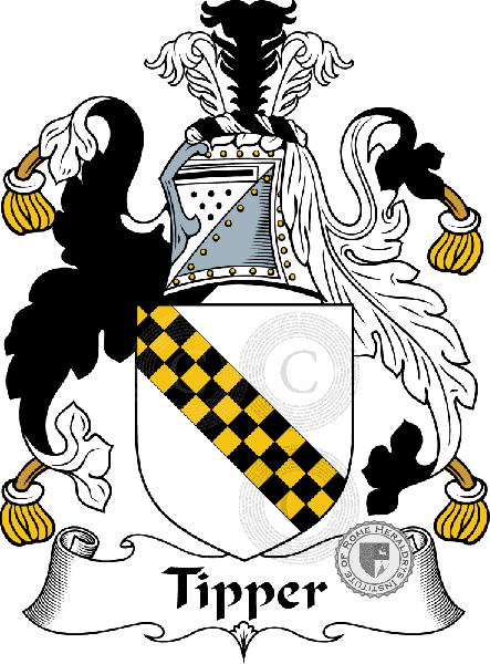 Coat of arms of family Tipper