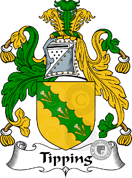 Wappen der Familie Tipping
