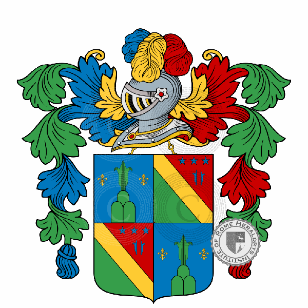 Coat of arms of family Ronconi