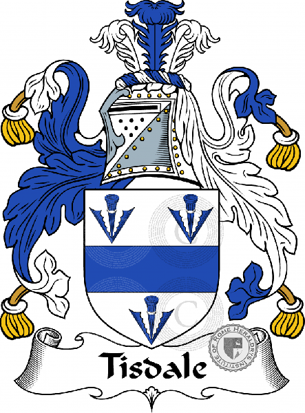 Wappen der Familie Tisdale