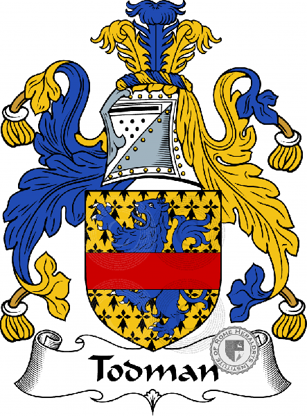 Coat of arms of family Todman