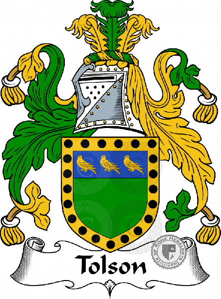 Wappen der Familie Tolson