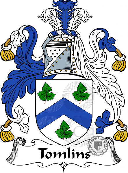 Coat of arms of family Tomlins