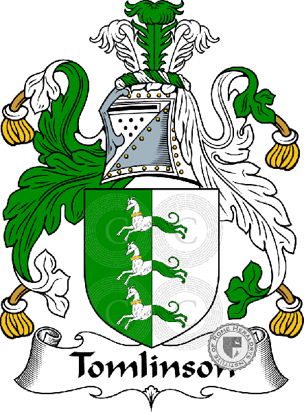 Coat of arms of family Tomlinson