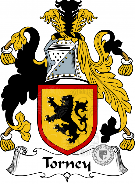 Coat of arms of family Torney