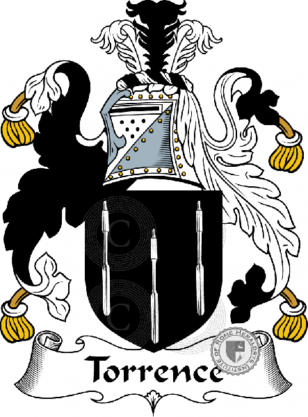 Coat of arms of family Torrence