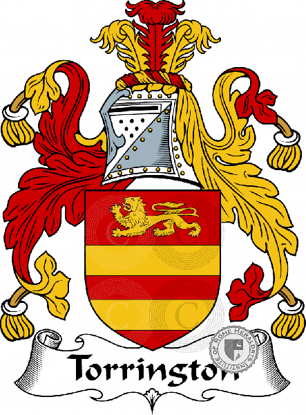 Coat of arms of family Torrington