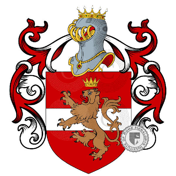 Wappen der Familie Stemma gentilizio