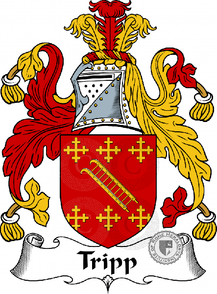 Coat of arms of family Tripp