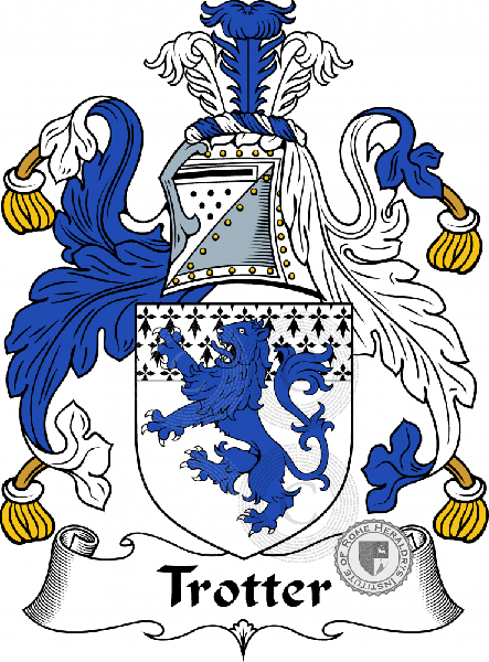 Coat of arms of family Trotter