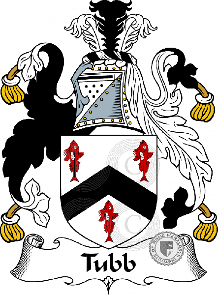 Coat of arms of family Tubb