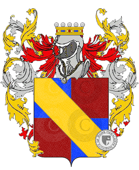 Coat of arms of family barbera        
