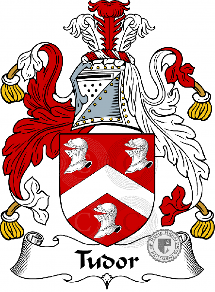 Coat of arms of family Tudor