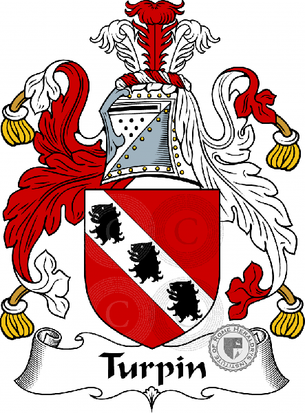 Wappen der Familie Turpin